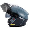 MAGIC MOTOR Casco BLAUER HT MODULARE NOAH FLIP-UP BLU-NERO LUCIDO XL