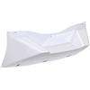 REPLAY - SPOILER INFERIORE SCOOTER REPLAY DESIGN EDITION ADATTABILE MBK BOOSTER 2004>-YAMAHA BWS 2004> BIANCO BRILLANTE ADATTABILE SU SOTTOPEDANA REPLAY DESIGN EDITION