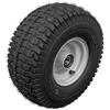 UNITRAILER STARCO Ruota Completa 15x6.00-6 per Tosaerba e Trattorini, Pneumatico Kenda 4PR con Cerchio in Acciaio 3x98 e Cuscinetti 6205-2RS, Portata 335 kg per Macchine Agricole