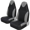 KROREN coprisedile per auto Per TOYOTA per Aygo 2 pezzi coprisedili per auto con secchio sedile anteriore universale auto camion protezione sedile SUV Coprisedili Auto (Color : 1)