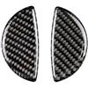 Generic Copertura decorativa per maniglia interna della portiera in fibra di carbonio (set da 2 pezzi) compatibile con BMW MINI Cooper R55 R56 R60 R61 F54 F55 F60 (maniglia interna)