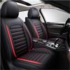 NISMIA Copri Sedili Auto per Nissan Qashqai J12 J11 J10 J11 J12 +2 2006-2017-2024, Coprisedili Auto Pelle Universale, Pelle Set Completo Impermeabile Auto Accessori Interno, Set Copri-Sedile Anteriori Poster