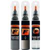 F FIRANTO FIRANTO Kit Riparazione Vernice Auto per Lexus 1J7 Atomic Silver - Set rimuovi Graffi per Vernice Auto 3in1-15ml Primer, Pennarello ritocchi Vernice, Vernice lucidante