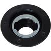 Tappi Stampati Flangia in Acciaio e Kit di montaggio per serbatoio benzina Moto Guzzi California Bellagio Nevada V7II (Nero)