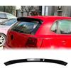 IDENUONA Ala per labbro dello spoiler del bagagliaio per VW POLO 6R 6C GTI 2009-2017 Nero