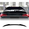 IDENUONA Spoiler posteriore alettone centrale per Audi Q5 FY Sportback 2021-2024 nero