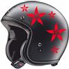 DualColorStampe Adesivi -FIORI CASCO DONNA- decorazione per scooter casco auto moto stickers COD. C00001 (Rosso Fluorescente)