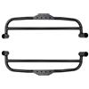 OZCCH Kit pedali laterali esterni compatibili con SUZUKI Jimny JB64 JB74 2019 2020 2021 2022 2023 2024 2025, pedane laterali, accessori esterni modificati fuoristrada, pedale di benvenuto(Jb64 74 with