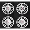 Generico SERIE 4 COPRICERCHI COPPE RUOTA DIAMETRO 15 COMPATIBILI NON ORIGINALI Specifiche per Grande Punto prodotte dal 2008 in poi - 741/15 + 21211