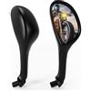 Artudatech Specchietto per Gilera Runner 50 125 180 200 FXR SP VXR Scooter Moto Specchietto Scooter Accessori Moto Moto Side Mirrors