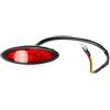 A-Pro Fanale Faro Posteriore Moto Universale Luce Stop Led Rosso