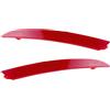 Mosklo Riflettore Paraurti Posteriore Per SEAT Per Ibiza MK IV 6J 5D 2008-2012 Riflettori paraurti posteriore Parti fanali posteriori OE 6J4945105 6J4945106 Coppia lenti rosse