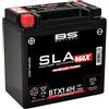 Motocar Batteria a gel sigillata pre-attivata BS Sla-Max BTX14H 12 V 14 Ah 220 CCA