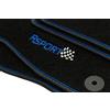 Motohobby Set di 4 tappetini sportivi in velluto per Ford Ecosport II (dal 2012) - su misura