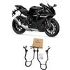 WinNet Coppia cavalletti alza moto compatibili con Yamaha R1 R3 R7 R9 R6 di tutti gli anni per alzare sollevare le ruote gomme anteriore e posteriore con forchette
