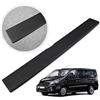 CHROMEMASTER | Protezione paraurti Posteriore | Compatibile con Fiat Scudo 2007-2016; Polyurethane, nero opaco; Protezione paraurti protegge la vernice del paraurti dai graffi ed i danni
