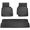 Car Lux AR02589 - Tappetini in gomma su misura con bordo alto tipo vaschetta 3D, per Defender 110
