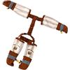Generico Abbigliamento per Cani di Piccola Taglia | Vestiti Per Cuccioli Con Scarpe Rimovibili - Abbigliamento Comodo Per Animali Domestici Per Avventure Viaggi Casa Parco Uso Quotidiano Indoor E Outdoor