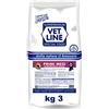 VET LINE Vetline Cane Primi Mesi Monoproteico Bufalo 3 Kg