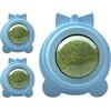 Générique Catnip Balls - 2,17 x 1,77 x 1,85 pollici Cat Teeth Grinding, Chew Teeth Cleaning Roller | Silvervine Treats Face Scratcher for Interactive Biting Teething Play Boredom Relief Indoor Outdoor