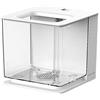 Spactz Betta Fish Tank Acquario Serbatoio per pesci facile da cambiare l'acqua in plastica acrilica autopulente piccola ()