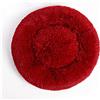FANSU Cuccia per Gatti Letto per Cani Gatto, Morbido Tondo Cuccia Letto per Canile Estraibile E Letto per Cane Gatto Peluche Pet Materassini Imbottiti (Rosso,50CM)