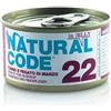 Generico Natural Code Scatoletta Umido Gatto 85gr (N.22 TONNO FEGATO DI MANZO)