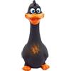 TAIZhiChen Pollo di Gomma Pollo, novità Giocattolo Urlante Gomma Stridula Giocattolo per Cani con Squeaky Trattare Morso Giocattolo da Masticare Regalo per Gatto, Marrone 17x6cm