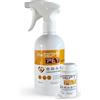 Vioxten VI+Sept Pet. 10/50 compresse per 5g, nebulizzatore 500 ml. Igienizzante per allevamenti e Ambienti Domestici. Inodore - assorbe Gli odori - Testato su Tigna, parvovirus e allergeni. (10 compresse)