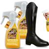 EMMA Cura della pelle, sapone per sella, balsamo in pelle per spruzzare, grasso per pelle, 2 x 250 ml, detergente per pelle, grasso per sella, cavalli, scarpe, mobili divano borse set cura della pelle