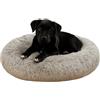 Dorian Home - Cuccia Cane Interno e Cuccia Gatto Tonda, Cuscino Cane Gatto Antiscivolo - Cuscino per Cani e Gatti Lavabile Taglia Grande, Media, Piccola, Lettino Cani Morbido, Letto Peloso a Ciambella