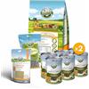 Bellfor Leishmaniose Set per Cani Menu Agricoli 12 X 400 g Polvere Immune 80 g e Cappelli di Agricoltura 200 g Privo di additivi Artificiali, di proteine ipoallergeniche