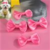 cuhair 5 fermagli per capelli per cani di piccola taglia, fiocco con clip per cani, gatti, animali domestici, cuccioli, Yorkshire maltese, accessori per la toelettatura dei peli del cane (rosa