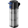 AquaOne Filtro per acquario CF-1200S, filtro interno regolabile per acquari fino a 350 litri, pompa con portata 1200 l/h, filtro per acquario per acqua dolce e di mare