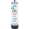 Whimar Bombola CO2 per Acquario 1300 g Usa e Getta - Attacco Standard 10x1 mm con Piedino, Anidride Carbonica per Impianti CO2 Acquari, Produzione Made in Italy