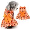 Ranphy Vestito per cani di piccola taglia per cani di piccola taglia, abbigliamento leggero per animali domestici, gonna elastica con fiocco, fantasma, zucca, pipistrello, strega, cucciolo, gatto,