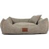 Leo4dog. Divano Boucle cuccia per cani cuscino per cani divano per cani. Rivestimento sfoderabile e lavabile. (Antilope, M 80x60)