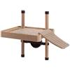 Pssopp Piattaforma galleggiante per tartarughe Rettile decorativo Rana per pontile Durevole tartaruga in plastica galleggiante per acquario di roccia Tortoise Salamander Pier(#2)