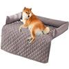 Kongdson Comfy Dogs Bed per divano letto, morbido impermeabile, per gatti e cani, cuscino antiscivolo e lavabile, per animali domestici (90 x 120 cm, grigio chiaro)