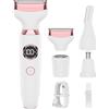 Bajbumgn Rasoio Elettrico per Donne - Strumento di Rifinitura con Ricarica Rapida - Trimmer Bikini Femminile | per Viso Corpo Gambe e Viso durante i Viaggi per Signorine e Ragazze