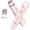 KQWVZ Rasoio Elettrico Donna 2 in 1 IPX7 per Inguine e Corpo, Intimo Wet/Dry Ricaricabile