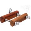 CYGzeon Pressa For Testicoli In Legno, Barella, Anello, Spremi, Morsetto, Supporto, Scroto, Schiaccia Pene