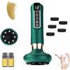 WIWIDANG Massaggiatore Anti Cellulite, Beauty Anticellulite Massaggiatore anticellulite, 12 Livelli Di Aspirazione Regolabile con Gua Sha Board per Il Collo, La Schiena (Verde)