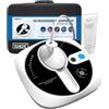 YUNCHI Macchina per Terapia ad Ultrasuoni, Dispositivo Portatile per Massaggio per Sollievo Muscolare e Articolare, Ingranaggi di Regolazione a 3 Livelli Massaggiatore ad Ultrasuoni (Bianco A03)
