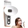 Ghjkldha Nebulizzatore a vapore nano secco, umidificatore ricaricabile per occhi, spruzzatore per la pelle per idratare e lenire la pelle, ideale per sollievo secco e idratazione della pelle, bianco/verde