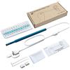 SagaSave Maso - Endoscopio digitale USB 3 in 1, otoscopio digitale per la rimozione del cerume, con 6 luci LED regolabili, per Android e PC (blu navy)