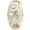 Trollbeads Charm Fiducia in vetro in diversi colori, TGLBE-20108, misura unica, Vetro, Nessuna pietra preziosa