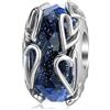 LES FOLIES DI PAOLA GRIECO Charm Murrina Universo Vetro di Murano in argento 925 - Les Folies per Pandora