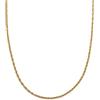 SINGULARU - Collana Spinning Rope Chain. Acciaio avec Placcatura in oro 18 kt. Gioielli da donna.