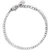 KIDULT - Bracciale Donna - Bracciale tennis cristalli bianchi - 831014
